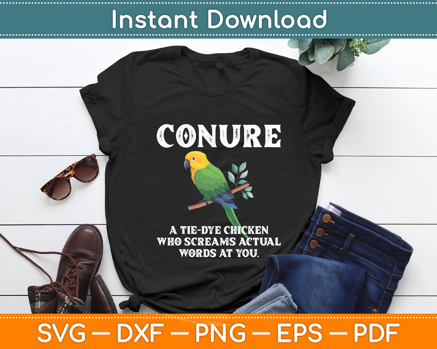 Conure Owner Definition Conure Parrot Lover Svg Digital Cutting File