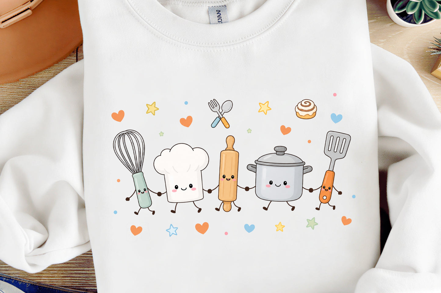 Cute Baking Kitchen Characters PNG Bundle