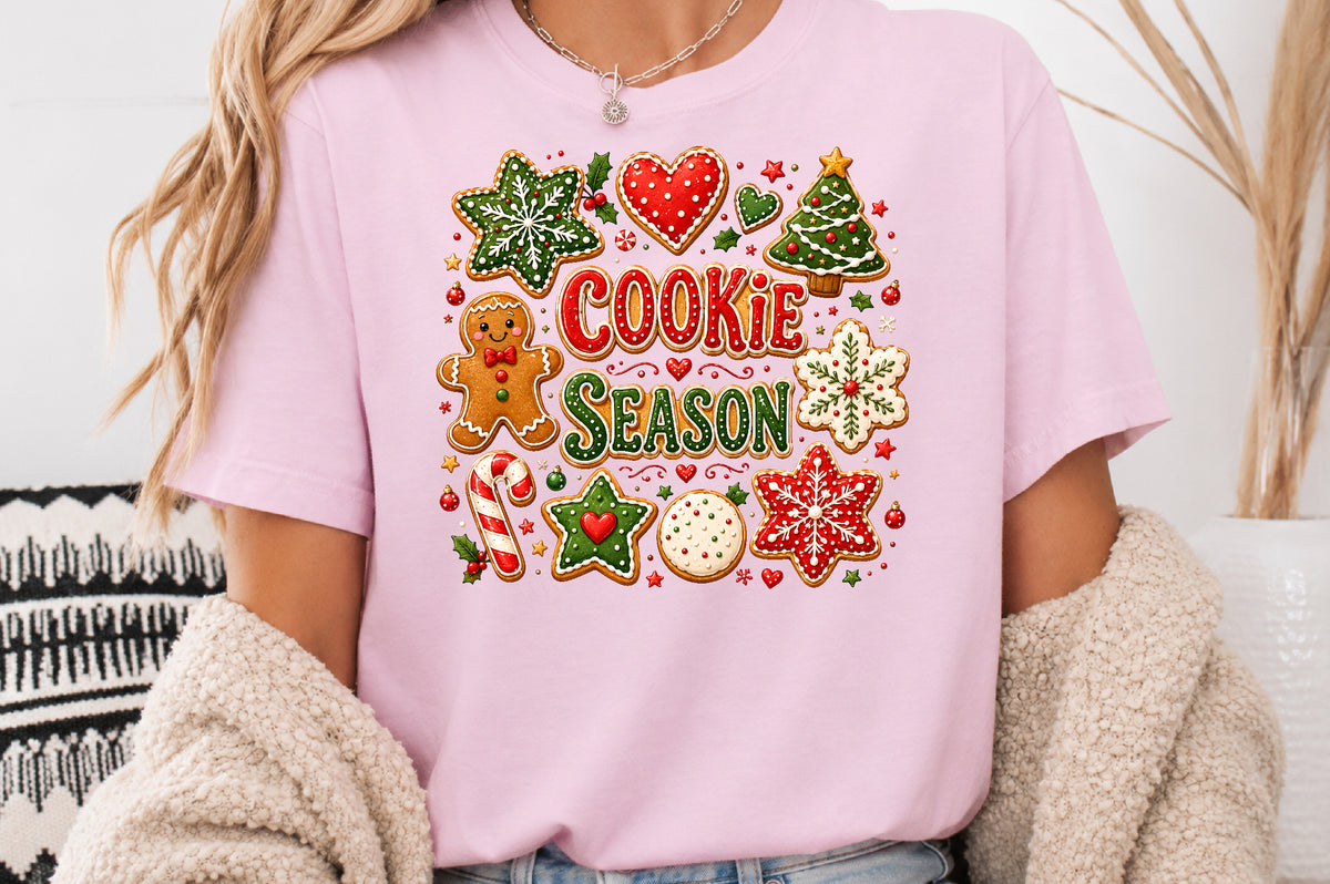 Cookie Season Christmas PNG Sublimation Design