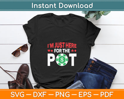 Cool Poker Lover For Men Women Card Casino Player Gambler Svg Digital Cutting File