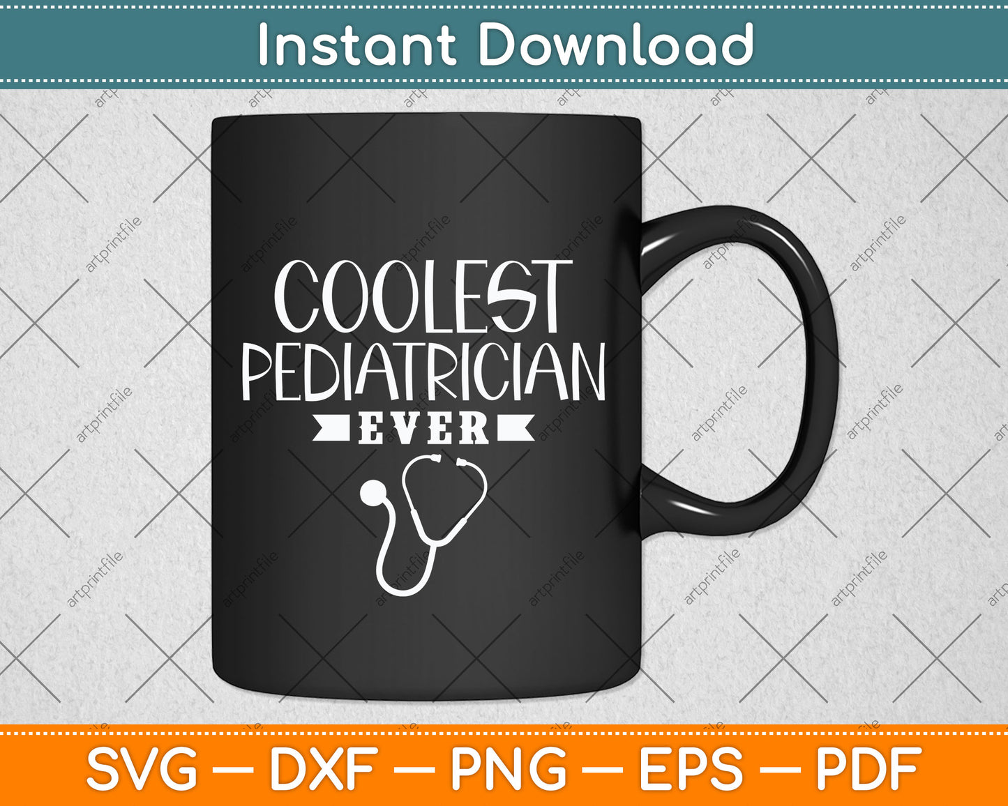 Coolest Pediatrician Ever Pediatrician Svg Png Dxf Digital Cutting File