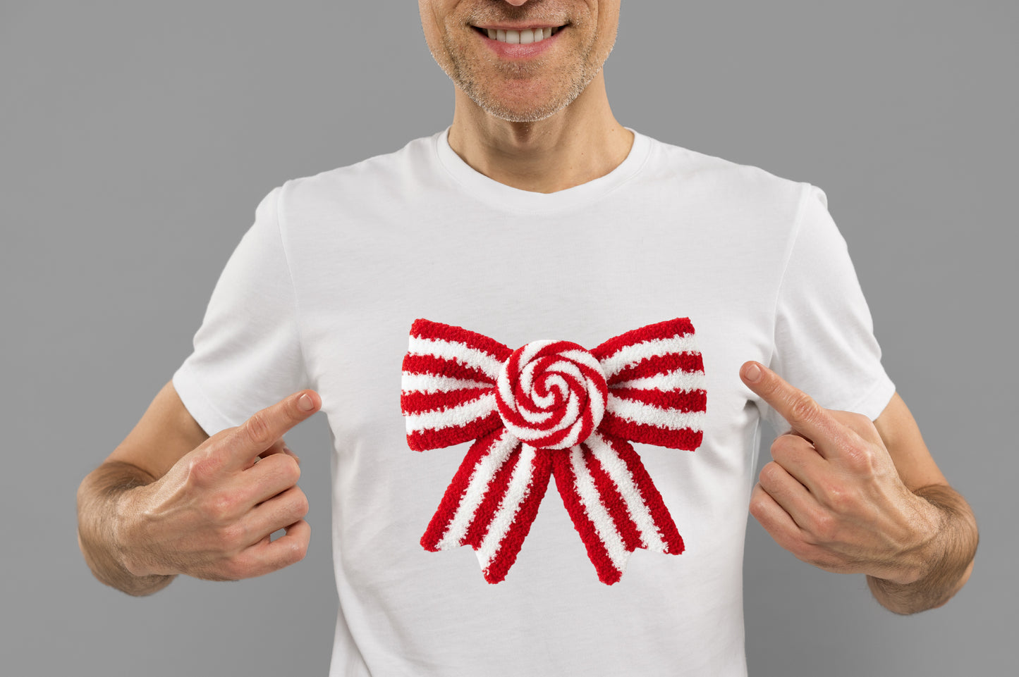 Coquette Christmas Bow PNG