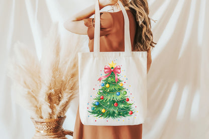 Coquette Christmas Tree Sublimation PNG