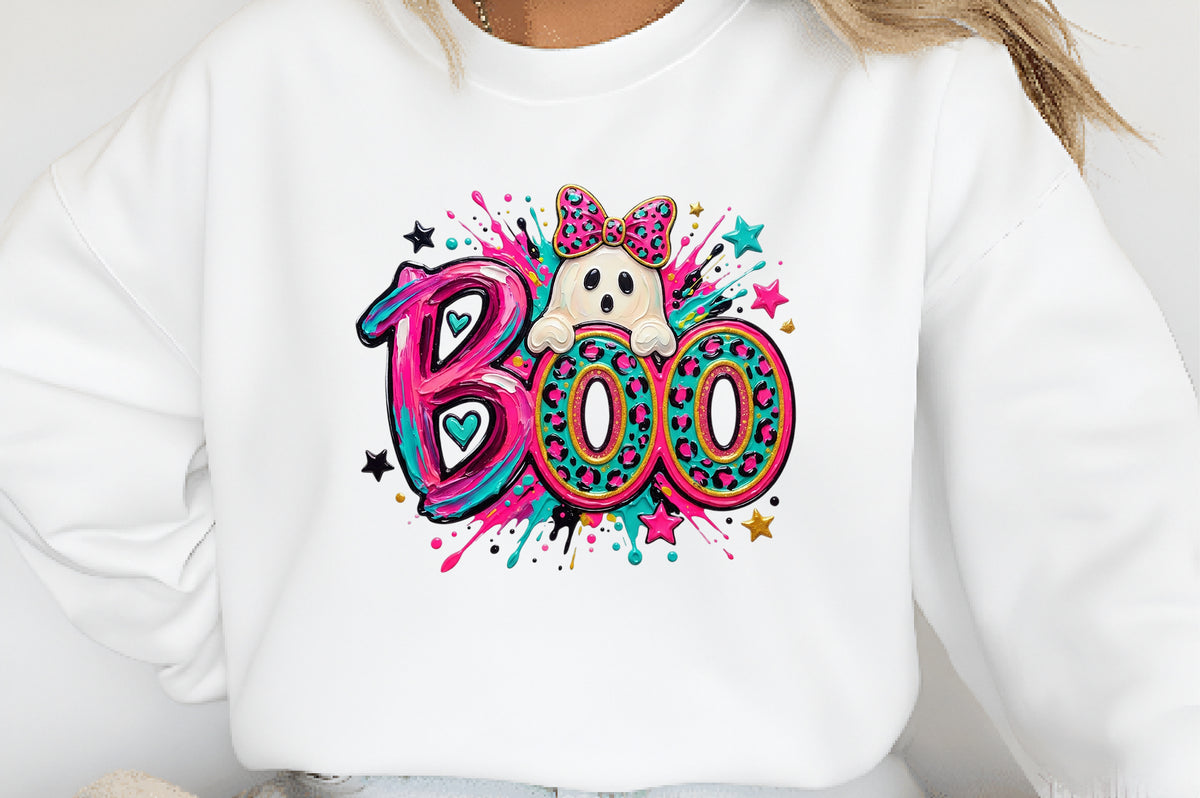 Halloween Ghost Boo Mama PNG Bundle