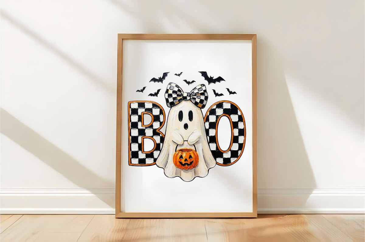 Halloween Ghost Boo Mama PNG Bundle