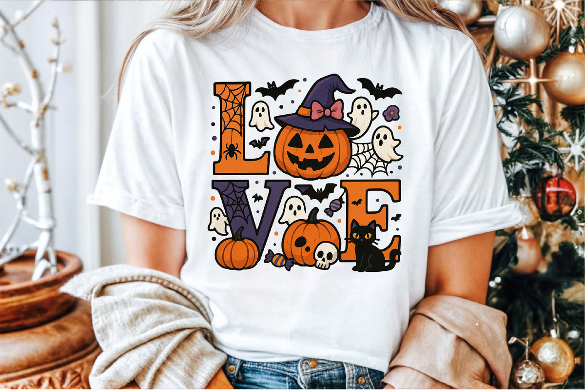 Coquette Halloween Day Clipart Bundle Spooky PNG