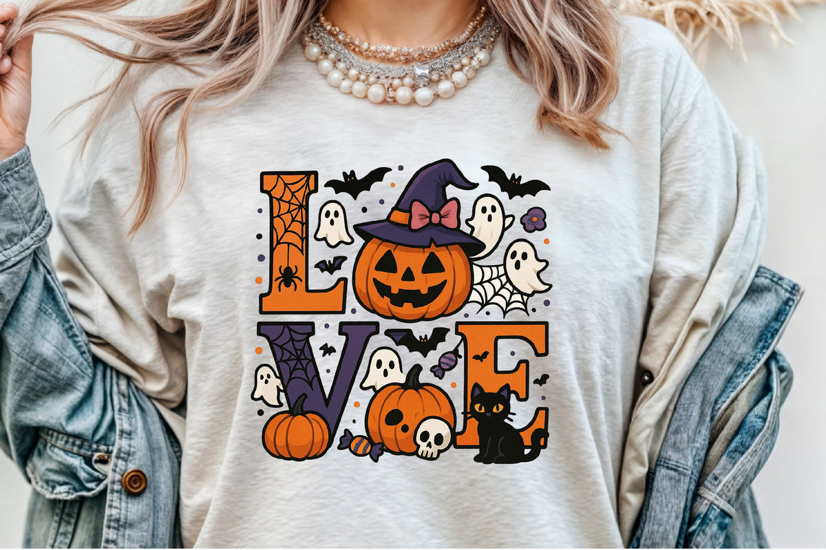 Coquette Halloween Day Clipart Bundle Spooky PNG