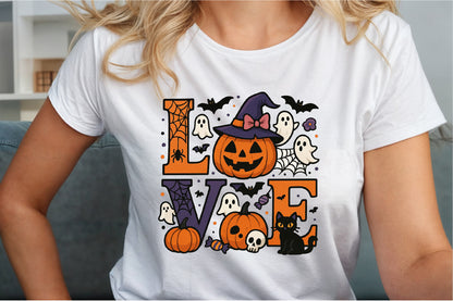 Coquette Halloween Day Clipart Bundle Spooky PNG