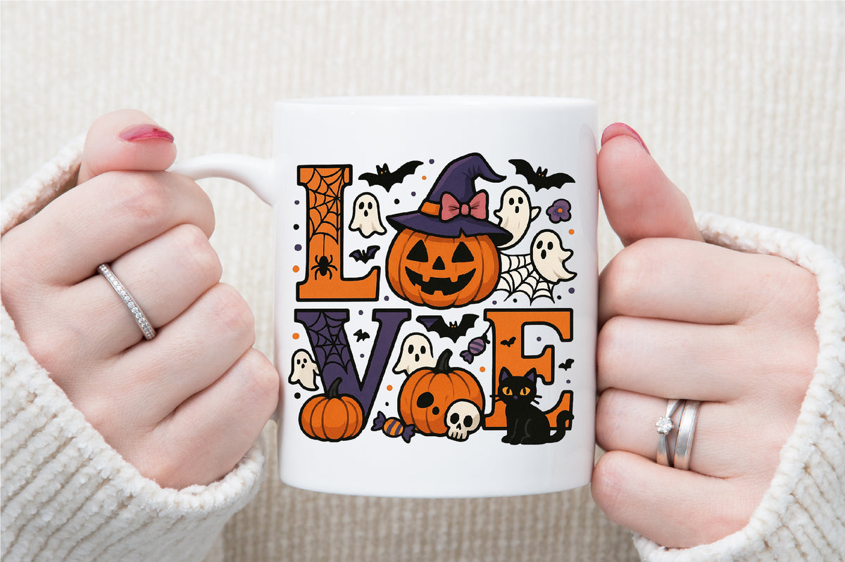 Coquette Halloween Day Clipart Bundle Spooky PNG