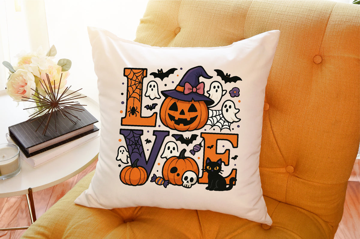 Coquette Halloween Day Clipart Bundle Spooky PNG
