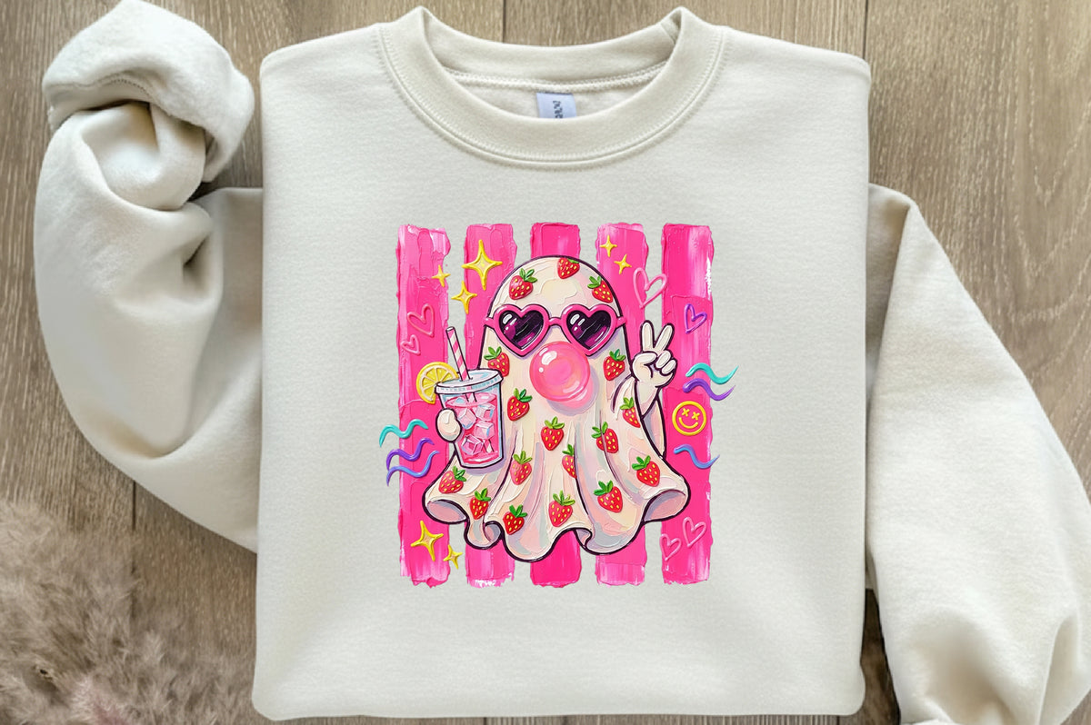 Coquette Halloween Ghost PNG Bundle
