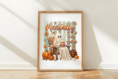 Coquette Halloween Ghost PNG Bundle