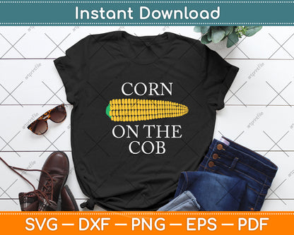 Corn On The Cob Svg Digital Cutting File