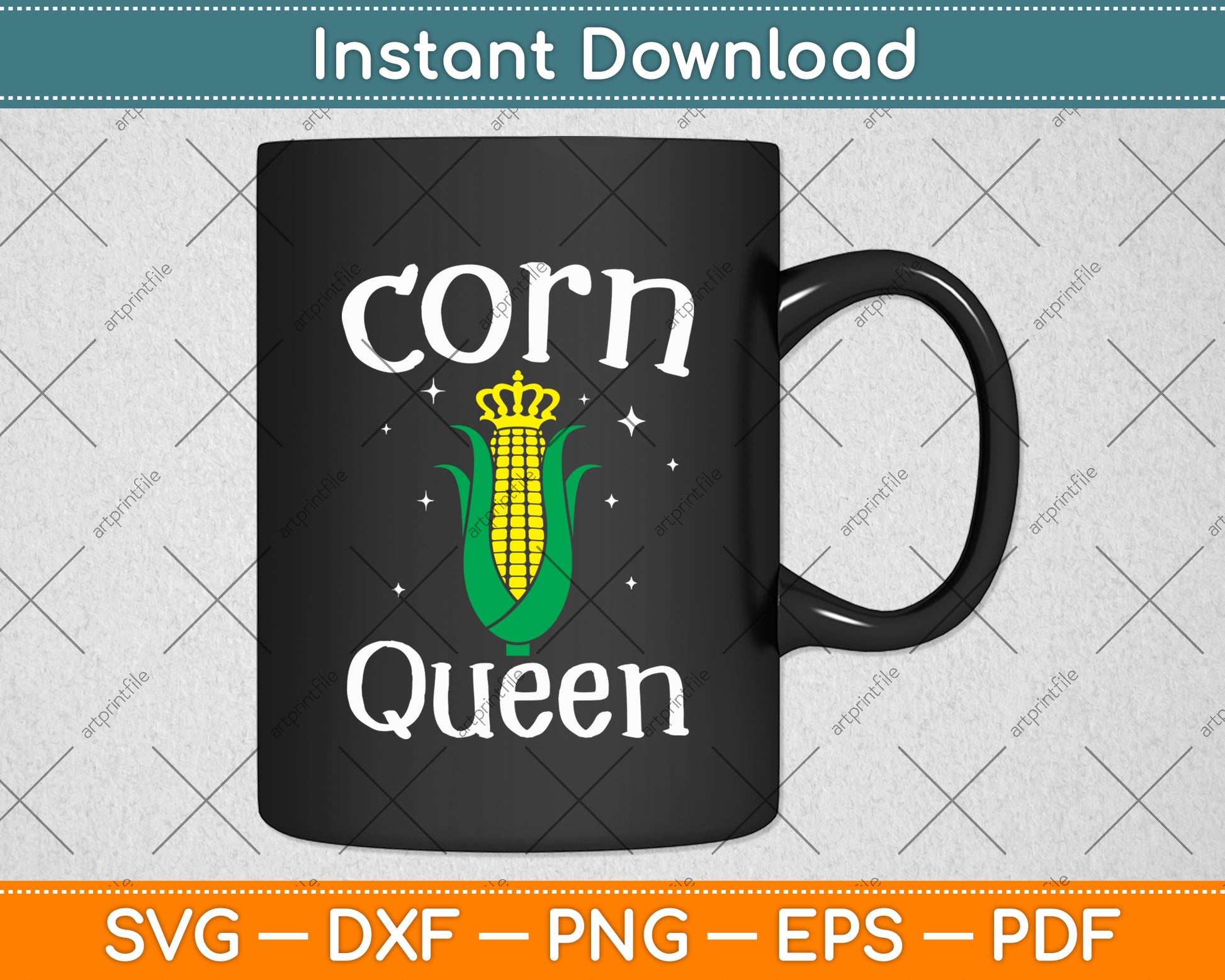Corn Queen Mothers Day Svg Digital Cutting File