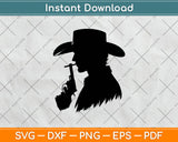 Cowboy Svg Digital Cutting File