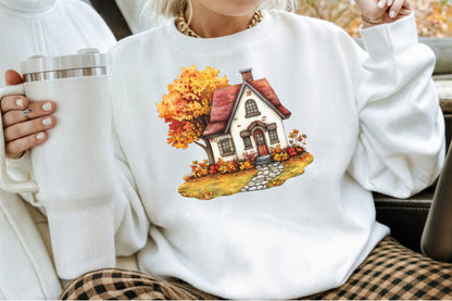Cozy Autumn Charm PNG Bundle Fall Clipart Collection