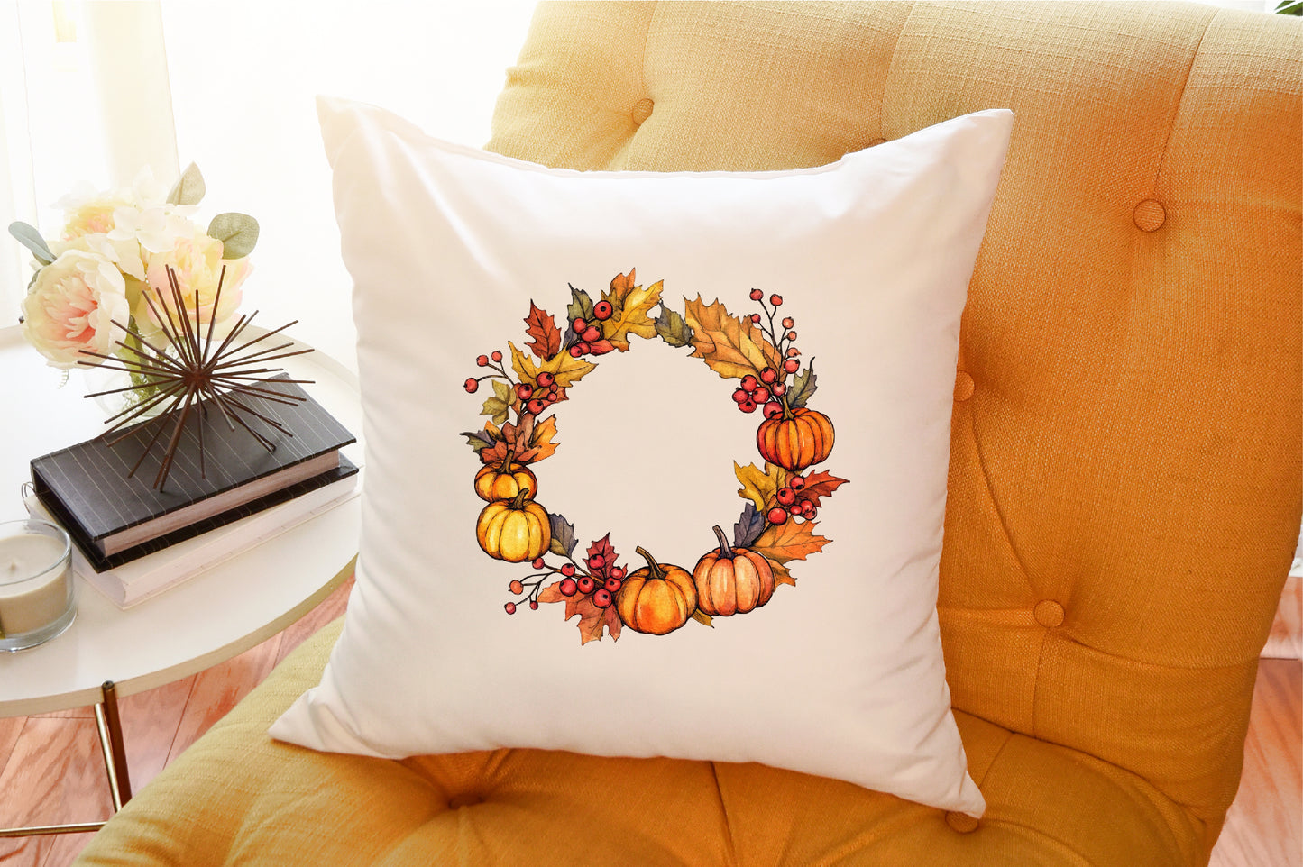 Cozy Autumn Vibes PNG Bundle Fall Clipart Collection