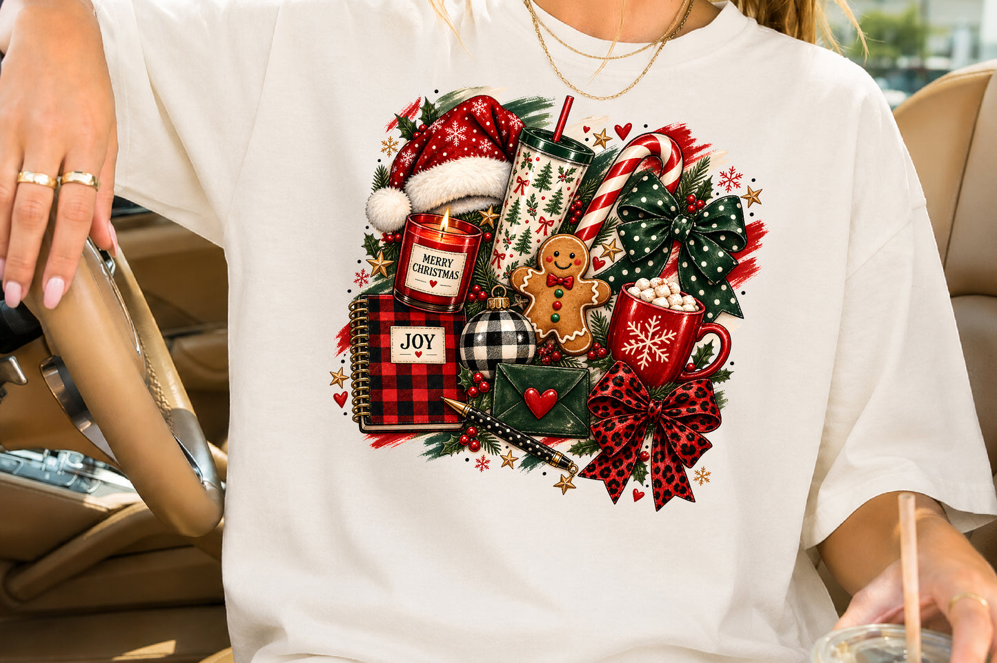 Cozy Christmas PNG Sublimation Bundle Design