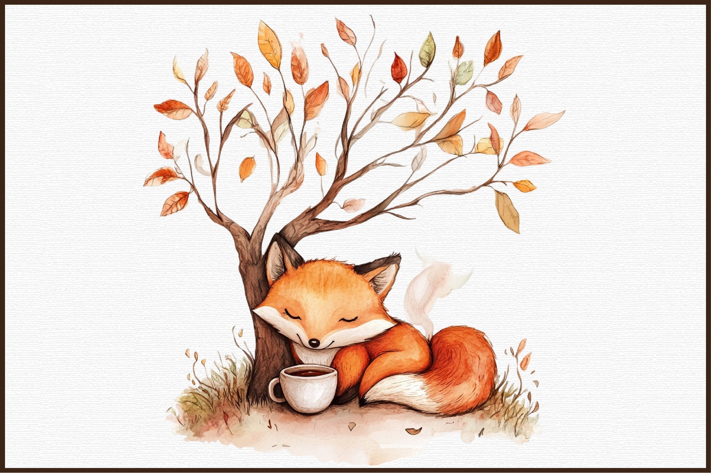 Cozy Fall Animals PNG Bundle Cute Autumn Clipart