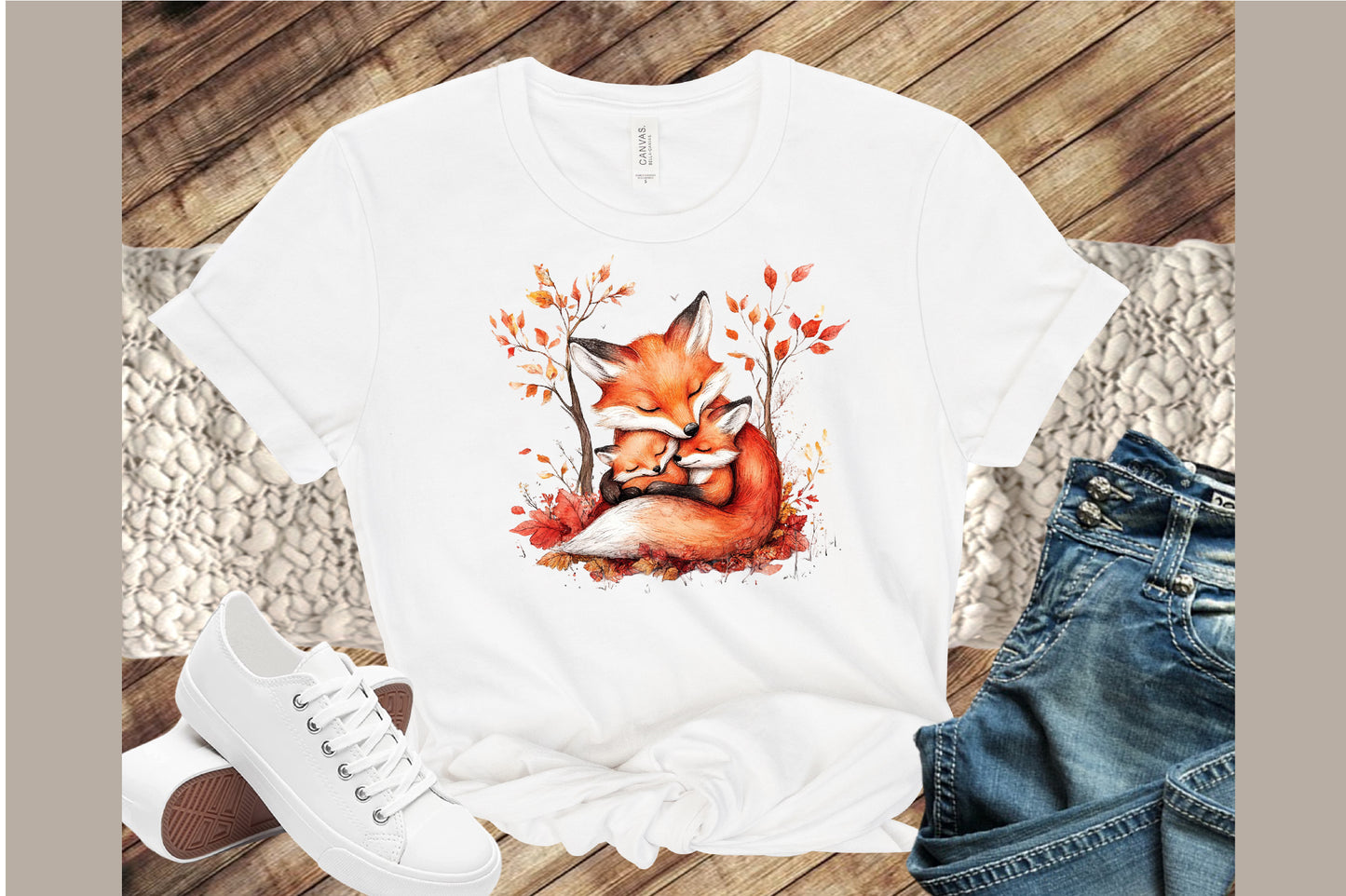 Cozy Fall Animals PNG Bundle Cute Autumn Clipart