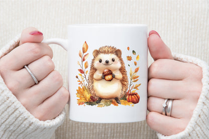 Cozy Fall Animals PNG Bundle Cute Autumn Clipart