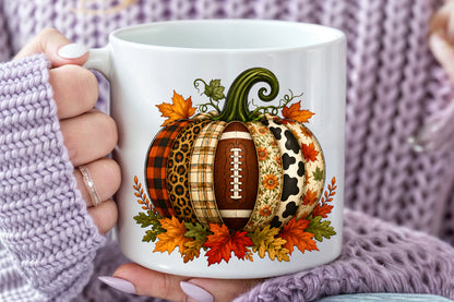 Cozy Season PNG Fall Football Pumpkin Christmas Sublimation Bundle