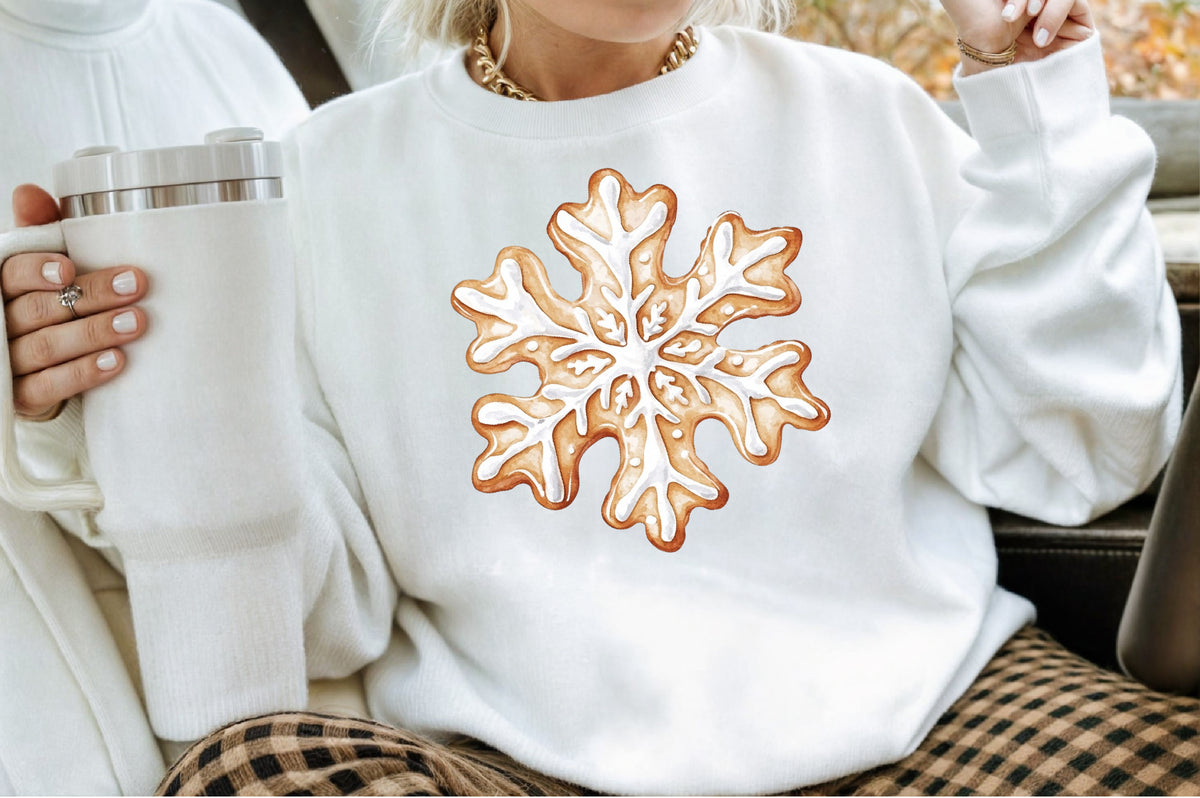 Cozy White Christmas Clipart PNG Bundle Commercial Use