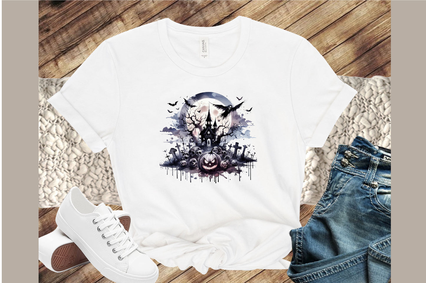 Creepy Halloween Horror PNG Bundle Spooky Clipart