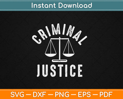 Criminal Justice Major College Graduate Graduation Svg Digital Cutting File