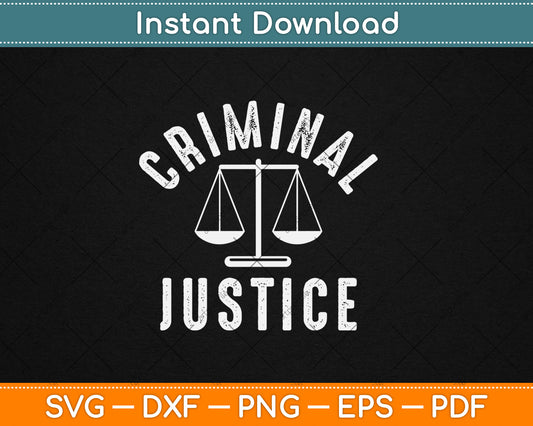 Criminal Justice Major College Graduate Graduation Svg Digital Cutting File