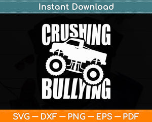 Crushing Bullying Svg Digital Cutting File