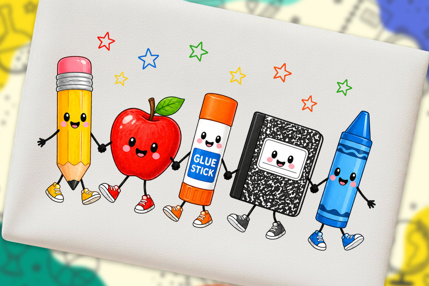 Cute Back to School PNG Bundle  Kawaii School Supplies Clipart