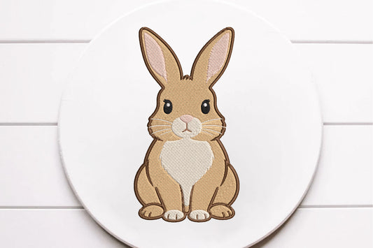 Cute Bunny Embroidery Design