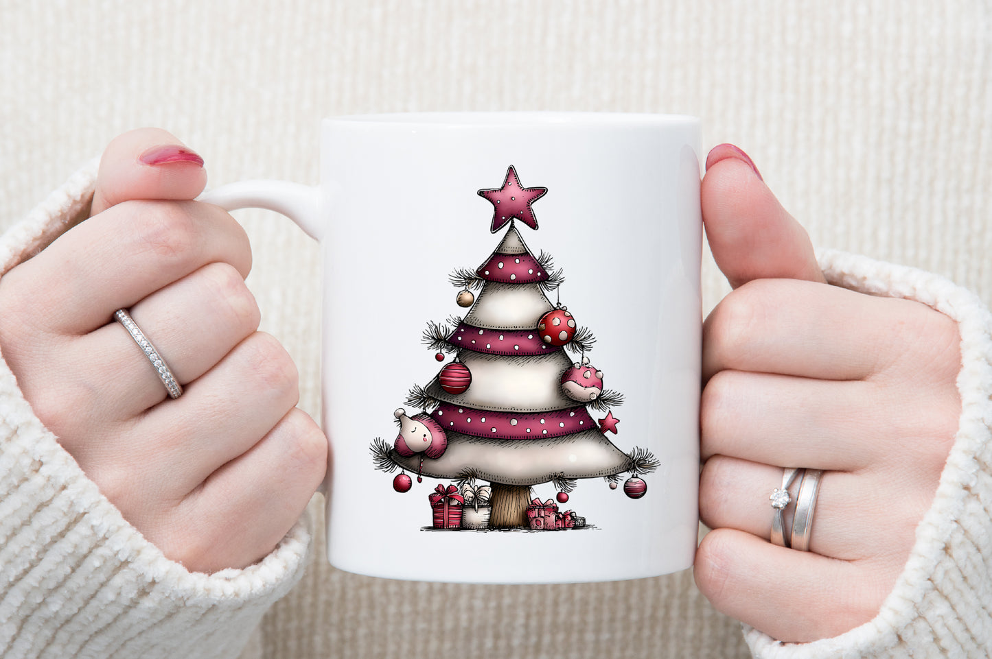 Cute Cartoon Christmas Clipart PNG Bundle Commercial Use