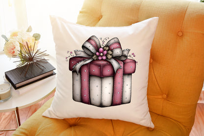 Cute Cartoon Christmas Clipart PNG Bundle Commercial Use