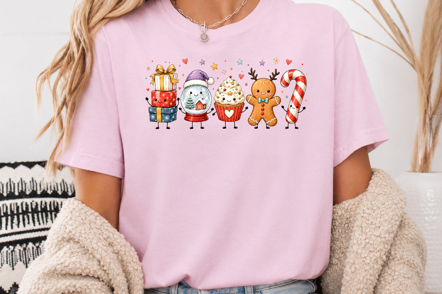 Cute Christmas Characters PNG Bundle Holiday Friends