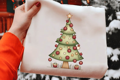 Cute Christmas Clipart Bundle | Adorable Watercolor Holiday Christmas PNG