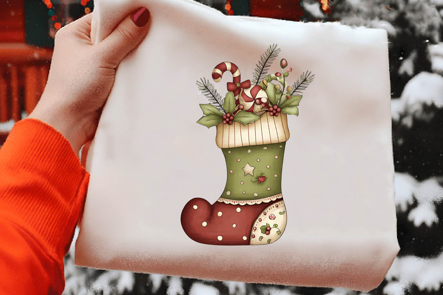 Cute Christmas Clipart Bundle PNG