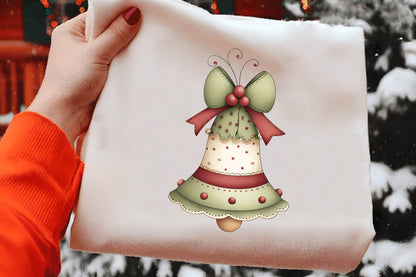 Cute Christmas Clipart Bundle | Watercolor Holiday PNG Bundle | Adorable Christmas Clipart