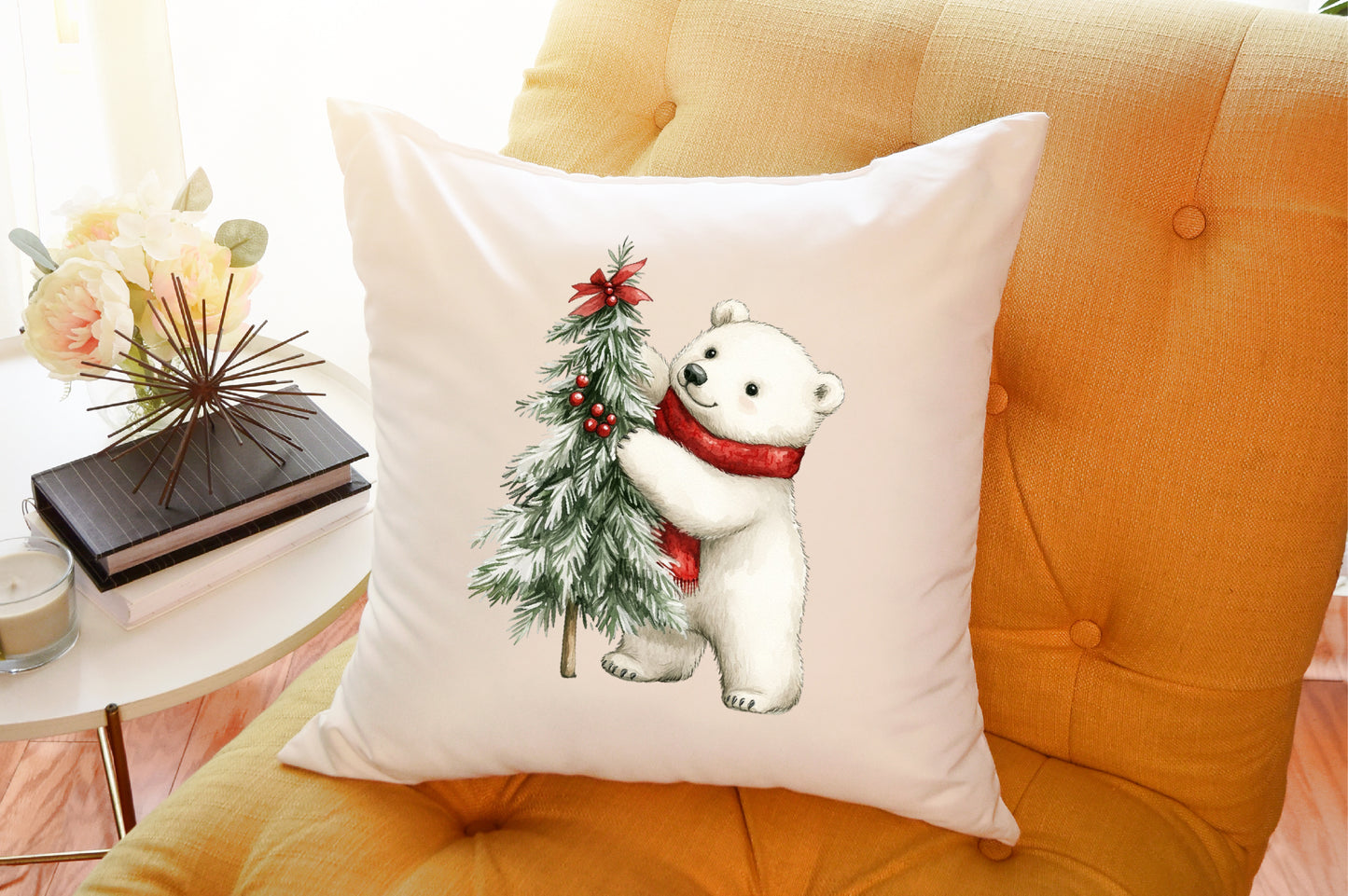 Cute Chubby Christmas Clipart PNG Bundle Commercial Use