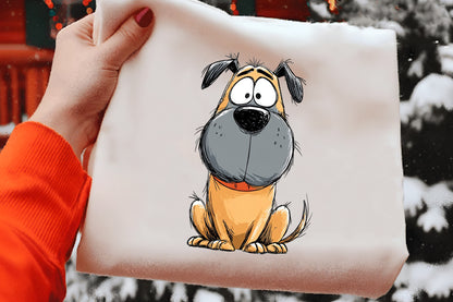 Cute Dog Clipart PNG Bundle | Adorable Watercolor Puppy Clipart | Kawaii Dog PNG