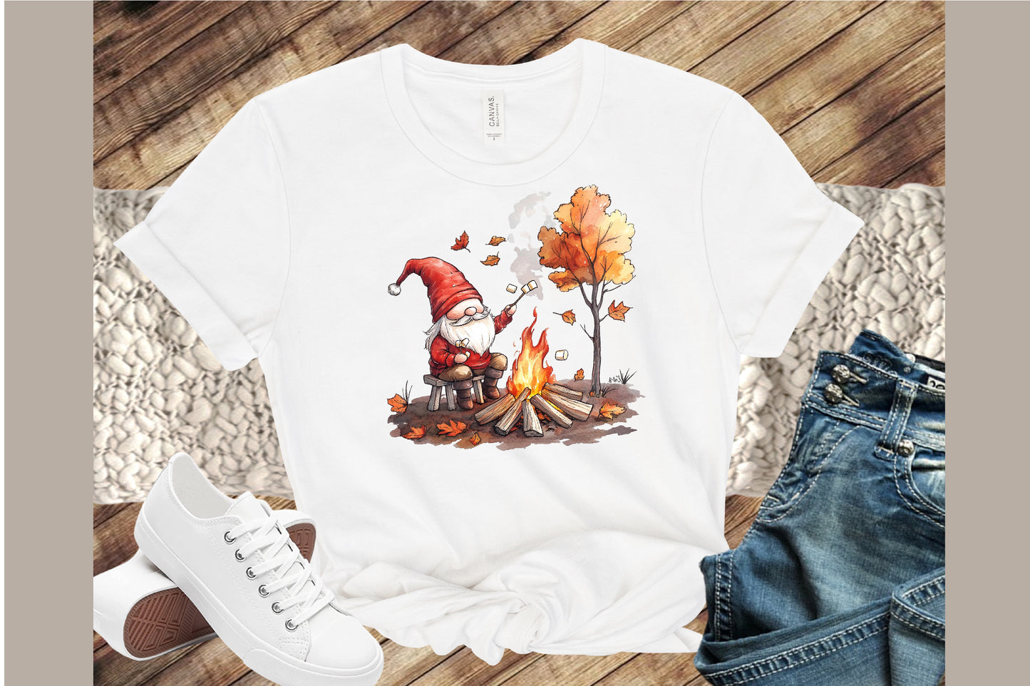 Cute Fall Gnomes PNG Bundle Autumn Gnome Clipart