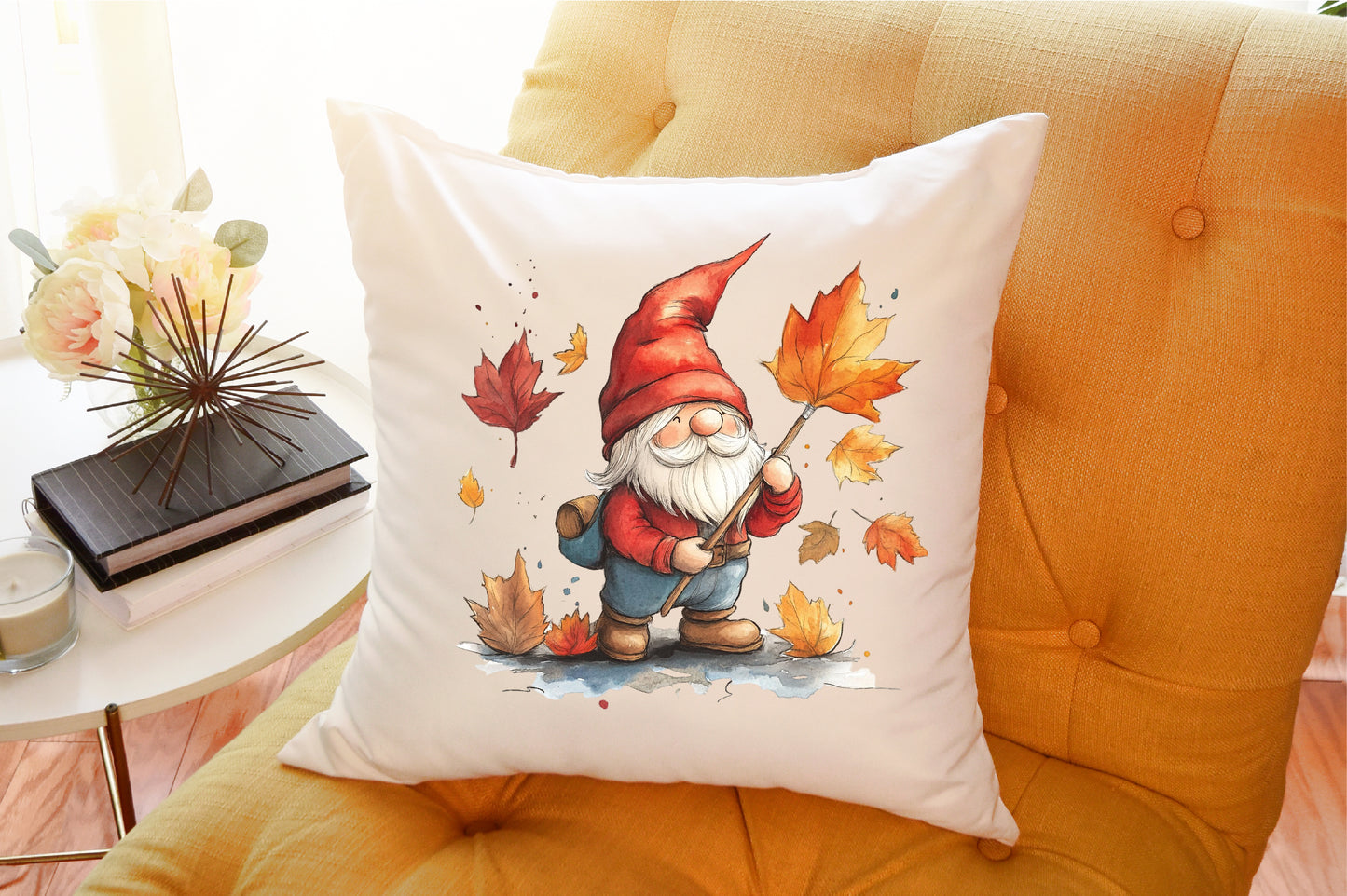 Cute Fall Gnomes PNG Bundle Autumn Gnome Clipart