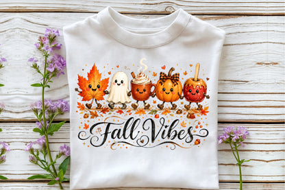 Cute Fall Vibes PNG
