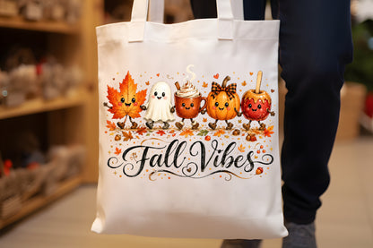 Cute Fall Vibes PNG