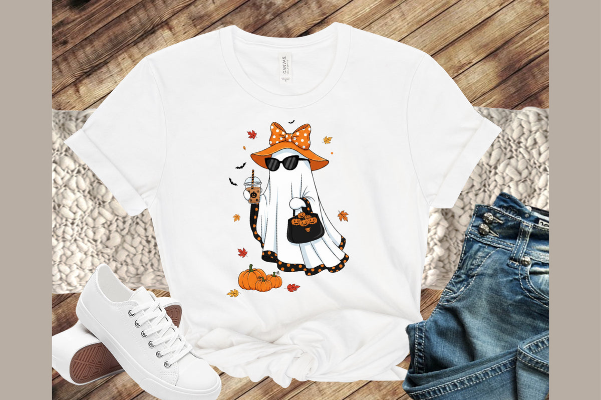 Cute Halloween Ghost PNG