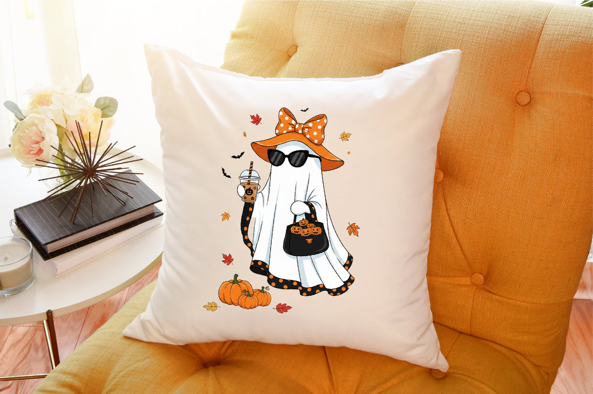 Cute Halloween Ghost PNG