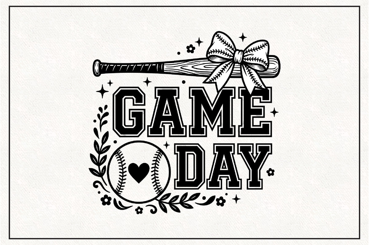 Game Day Baseball Mom PNG