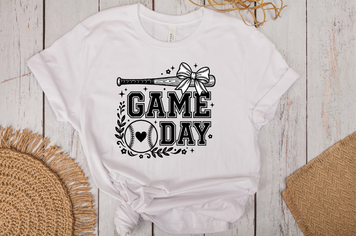 Game Day Baseball Mom PNG