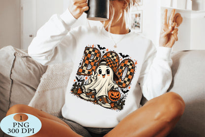 Cute Ghost Boo Halloween PNG